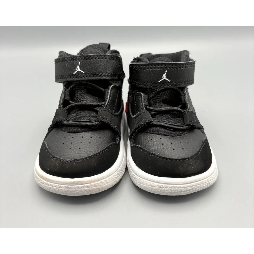 Nike Jordan Fadeaway Toddler Shoes Size 4 Black Basketball AO1332-016